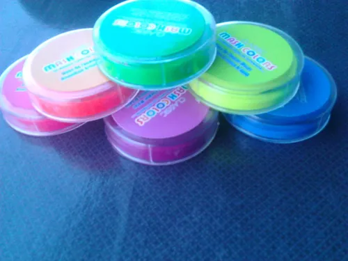 comprar Caritas Pintadas - Pinturas Al Agua Colores Neón 20 Gr. Rs