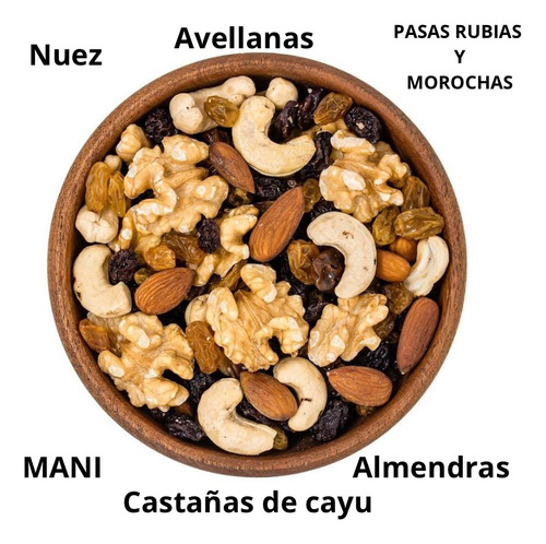 Mix Frutos Secos Tradicional X 5kg (ventas X Mayor Y Menor)