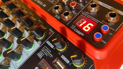 Imagen 3 de 10 de Consola Mixer 6 Ch Tonart B6mxr Interfaz Grabacion Usb Fx R