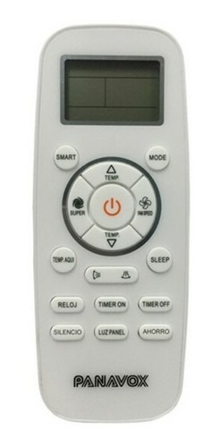 Imagen 3 de 3 de Aire acondicionado Panavox split inverter frío/calor 12000 BTU blanco 220V PS 12 INV