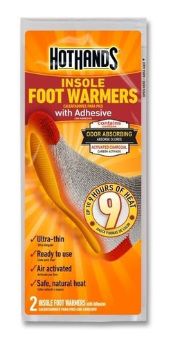 1 Par Calentadores Plantilla Pies Foot Warmers Frio Caceria