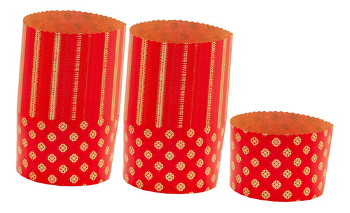 100 Tazas Para Hornear Magdalenas Tipo Panettone, 13,5 Cm X