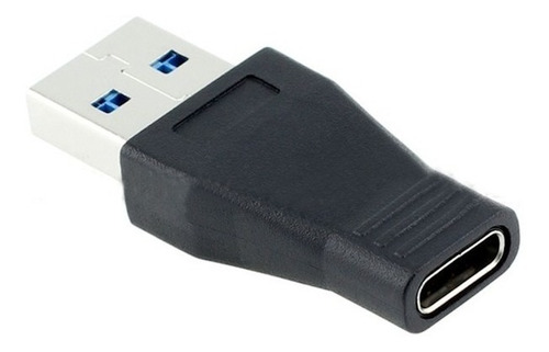 Imagen 1 de 7 de Adaptador Usb-c 3.1 Hembra A Usb 3.0 Macho - Notebook