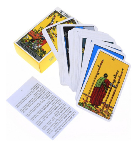 Cartas Tarot Rider Waite 78 Cartas Arcanos
