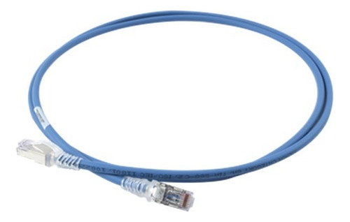 Cable Cobre Azul Patch Cord Blindado Rj45 Cat6a