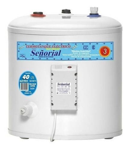 Termotanque Electrico Señorial 40 Litros Superior Selectogar