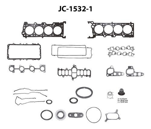 Juntas Motor Completa Ford Expedition 2000-2003 4.6v