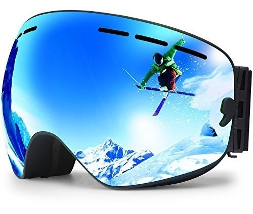 Hongdak Gafas De Esqui Gafas De Snowboard Proteccion Uv Gafa