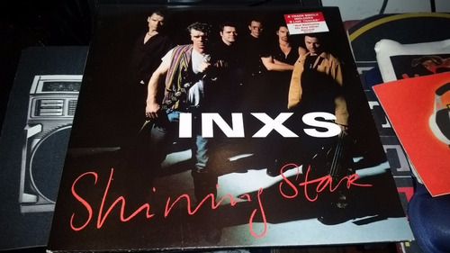 Inxs Shining Star Vinilo Maxi Uk Impecable Tapa Desplegable