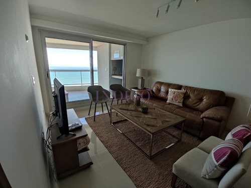 Muy Buen Apartamento Alquiler Frente Al Mar En La  Brava, 3 Dormitorios