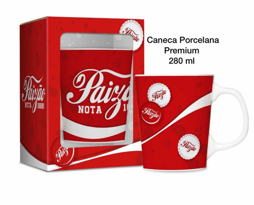 Caneca Porcelana Premium - Paizão Nota 1000