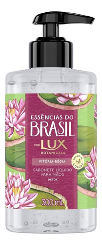 Sabonete líquido Lux Botanicals Essências do Brasil Vitória-Régia 300 ml