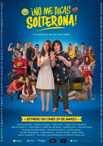 No Me Digas Solterona - Dvd Pelicula Peruana De Ani Alva