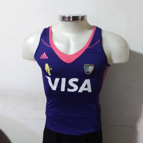 Camiseta De Leonas Hockey Argentina Violeta Y Fucsia adidas