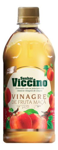 Vinagre de Maçã Senhor Viccino Frasco 500ml