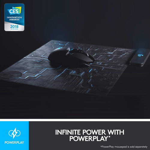 Mouse Sem Fio Para Jogos Logitech G903 Lightspeed Black