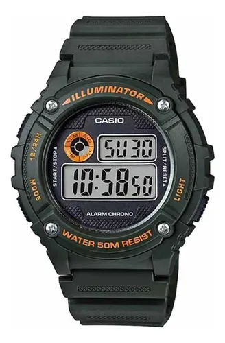 Casio illuminator verde sale