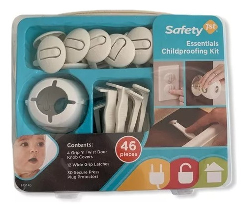 Protectores Seguridad Para Bebes Enchufes Puertas Picaportes