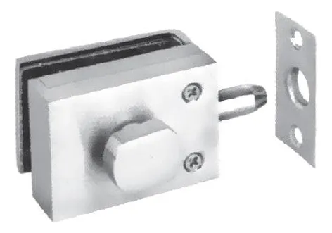 Cerradura Pared Vidrio