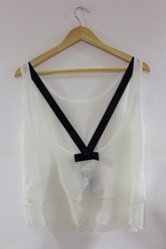 Remera Tramps Blanca T. M Tucci Ossira Koxis Complot