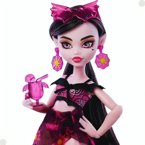 Boneca Draculaura Monster High Scare-adise Hrp66 Mattel