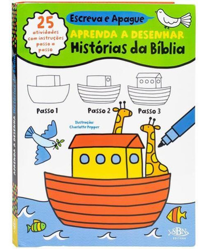 Aprenda A Desenhar Histórias Da Bíblia