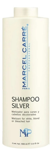 Marcel Carre Shampoo Silver 1000ml Cabello Decolorado O Cana