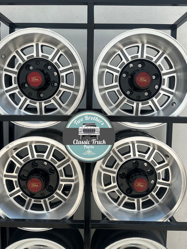Rines Aluminio Ford F-150 Fighter Explorer 1987 1990 1991 Gris Oscuro (Usado)