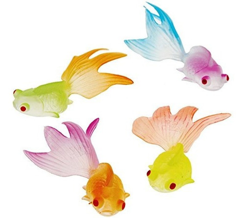 Accesorio Para Fiesta Us Gold Glow In The Dark Goldfish (12 