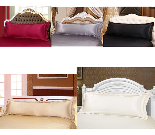 Almohada De Cuerpo Funda De Almohada Colores Para 48x150cm