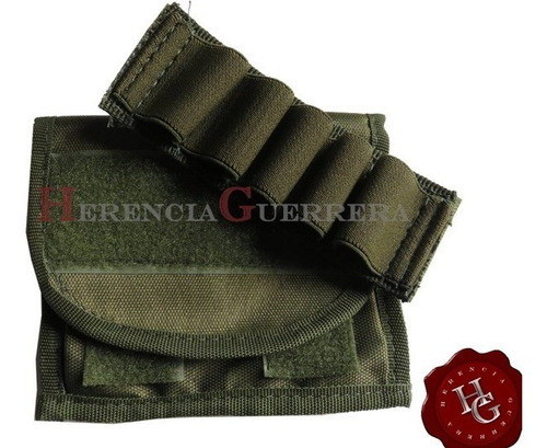 Imagen 5 de 8 de Pouch Utilitario Molle Tactico Porta Cartuchos Coihue Verde