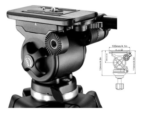 E-image, Cabezal Para Trípode 7050h