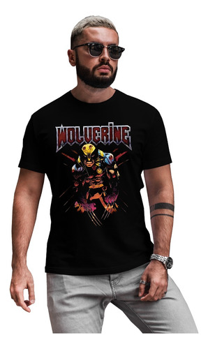 Playeras Superheroes X-men Wolverine Diseño 04 Beloma