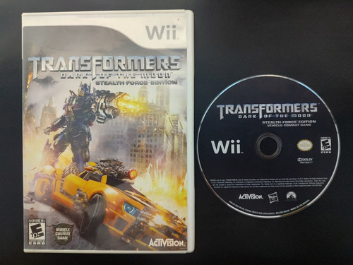 Transformers Dark Of The Moon Nintendo Wii Original Físico 