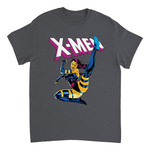 Psylocke Pateando: Playeras Marvel  Camiseta