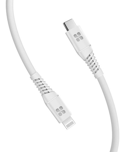 Promate Powerline-ci120.wh Cable Usb-c A Lightning 1.2m (o)