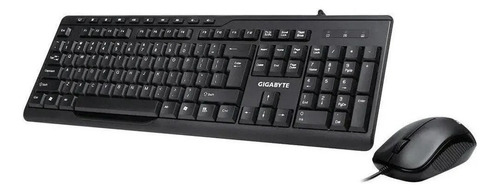 Kit Teclado + Mouse Usb Gigabyte Km6300 Multimedia Español C