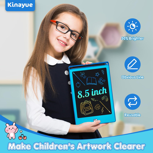 Tableta De Escritura Lcd Kinayue De 8.5 Pulgadas, Paquete De