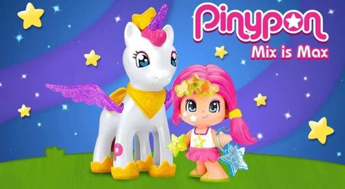 Pinypon Unicornio Volador + Figura