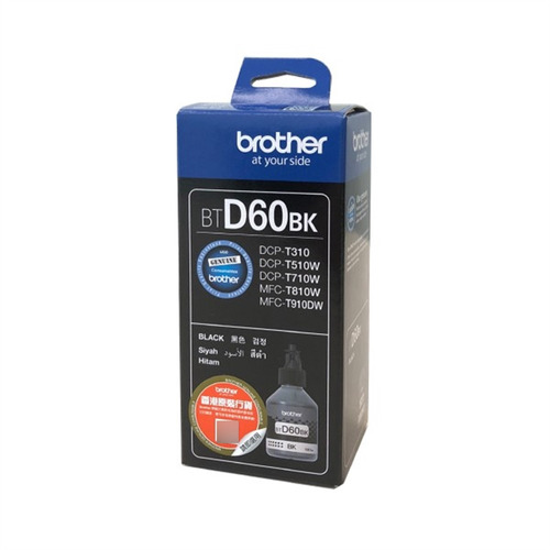 Cartucho Botella De Tinta Brother Btd60bk Negro 6500 Paginas