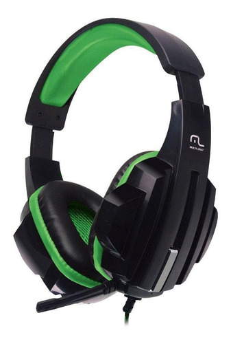 Imagem 2 de 4 de Fone De Ouvido Headset Gamer P2/cabo Nylon Verde Ph123 3