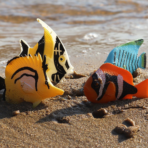 Juguetes De Silicona Para Decorar Peces Falsos