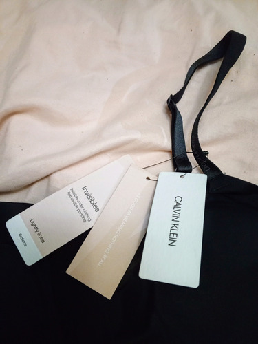 Sostén Bra Calvin Klein Original Bralette Invisible