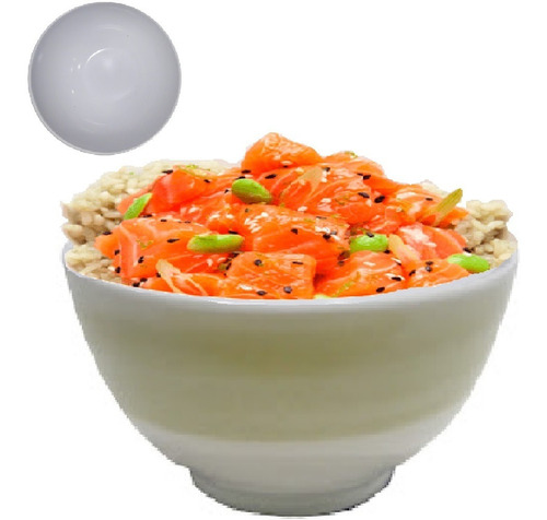 Tigela Japonesa Bowl Oriental Melamina 700ml Cumbuca Grande