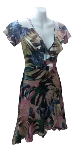 Vestido Marciano Printed Calandra Dress Tropicthunder Chica 