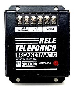 Relé telefónico electrónico breakermatic Rt8602