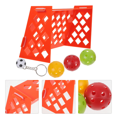 Divertido Juego De Minijuguetes Para Entrenar Loros En Un Ca
