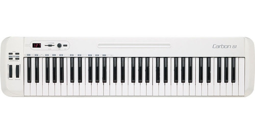 Controlador Midi Usb Carbon Line Samson Kc61 Blanco Cuo