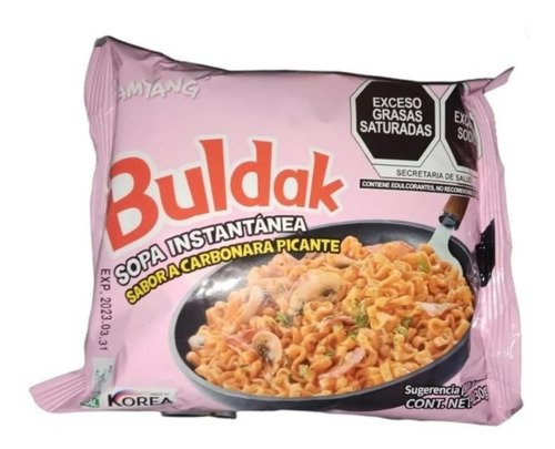 Ramen Coreano Picante Carbo 1 Pieza 140g Samyang Original