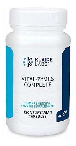 Klaire Laboratorios Vital-zymes Completo Enzimas Digestivas 